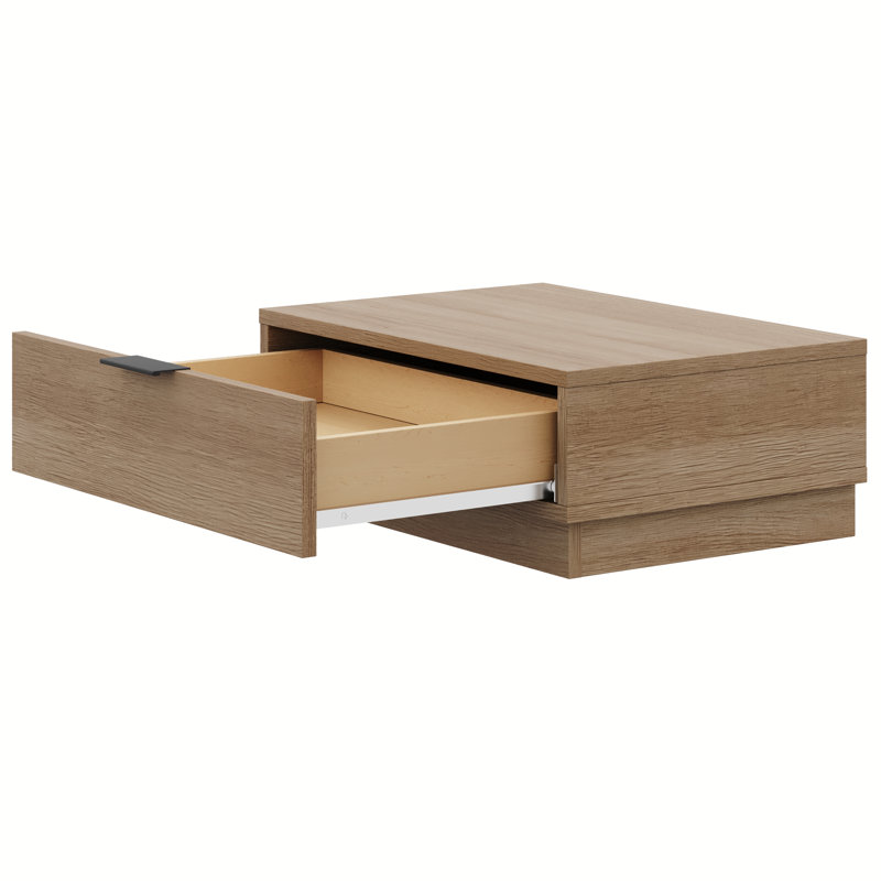 Table de chevet Satori en brun, ensemble de 2, Brun