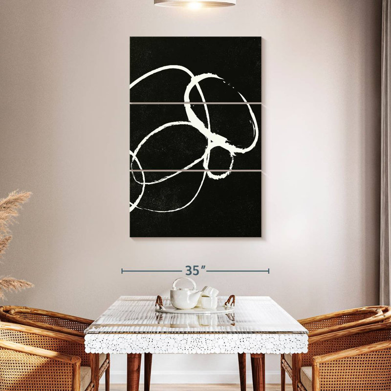 Avery Abstract Linked IV, 50" H x 32" W