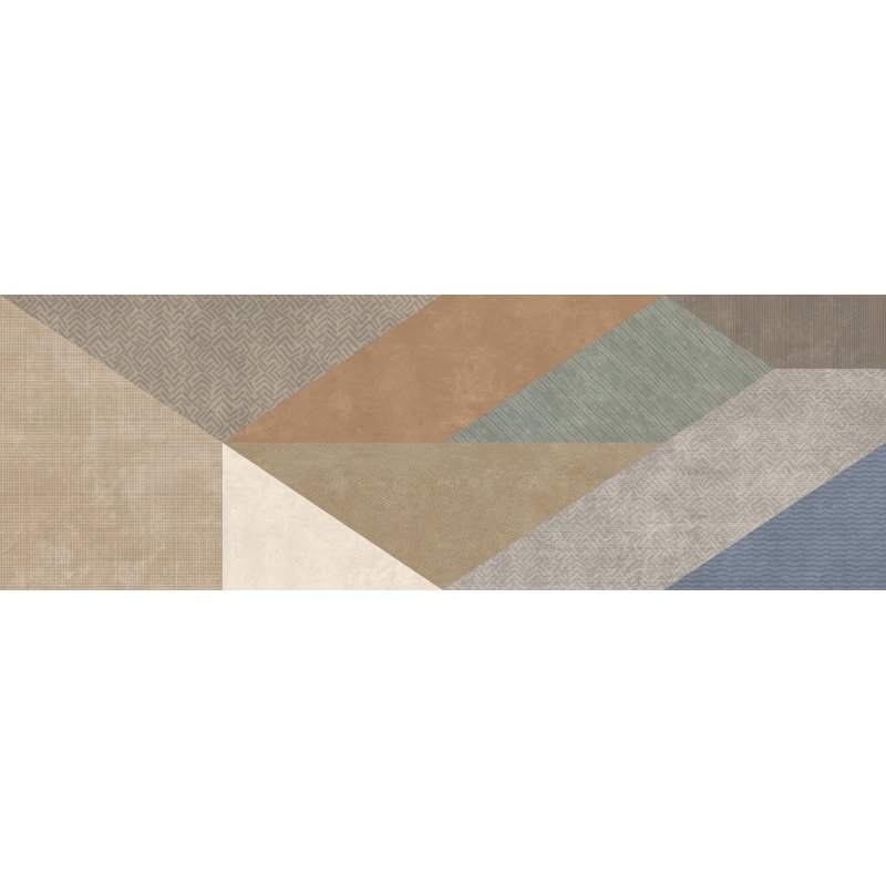 Decor Pigmento Candy 12x36 Ceramic Wall Tile With 3d Glaze
