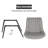 Corrigan Studio® 4 PCS Faux Leather Dining Chairs-1500554350