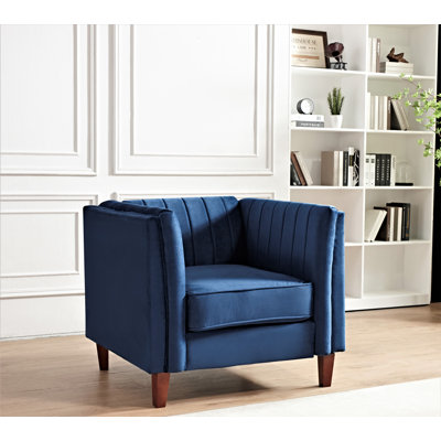 Souheil Velvet Armchair