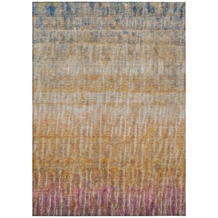 Machine Washable Indoor/Outdoor Matteson ACN2317 Casual Rug