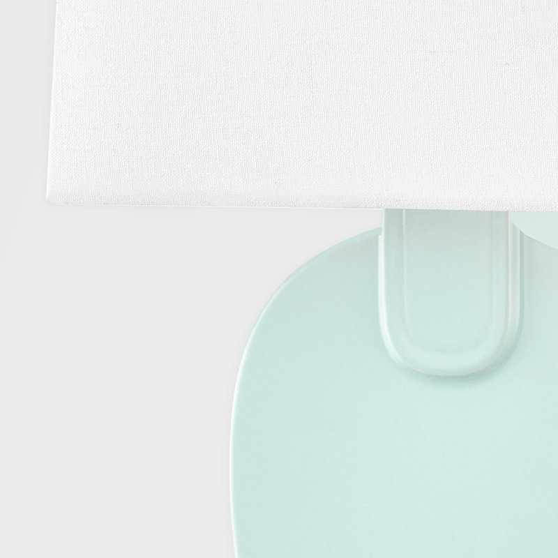 Ceramic Table Lamp, Robins Egg Blue