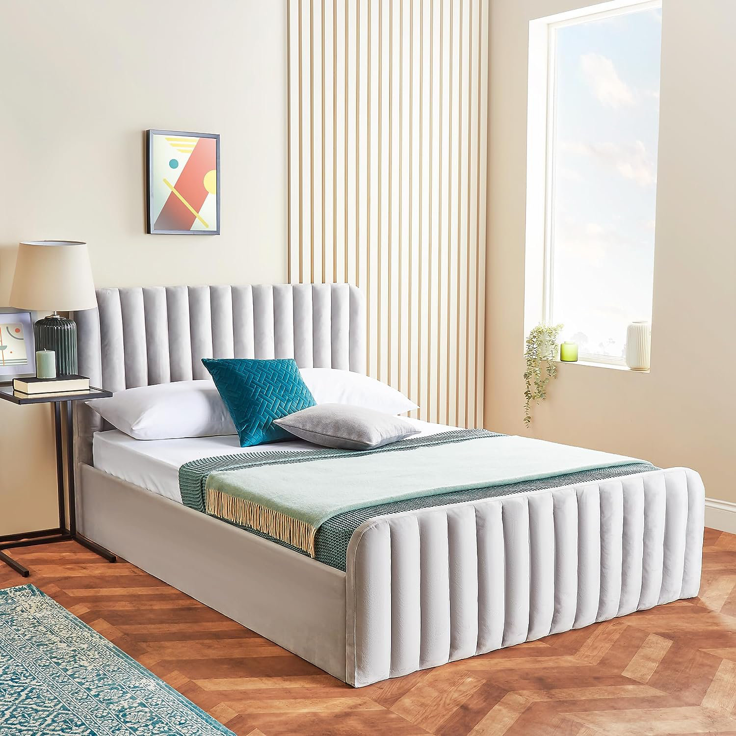 Fairmont Park Clarendale Upholstered Ottoman Storage Bed & Reviews ...