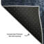 Tapis bleu Cerrito AMF565 lavable à la machine de qualité supérieure-109607204