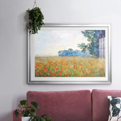 " Oat And Poppy Field, 1890 "
