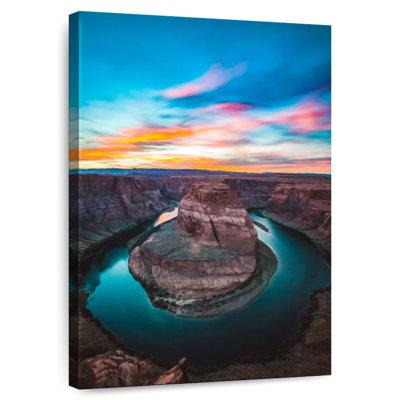 Alvord Horseshoe Bend Pastel Sunrise
