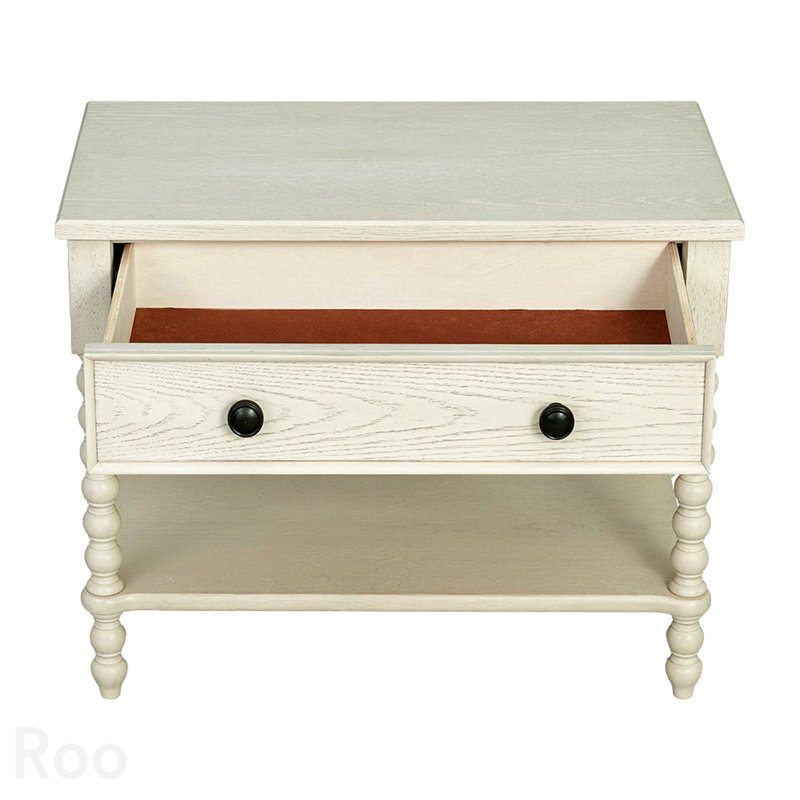 Large Nightstand - Antique Cream