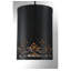 Luminaire suspendu cylindrique unique 3 lumières Alvarez
