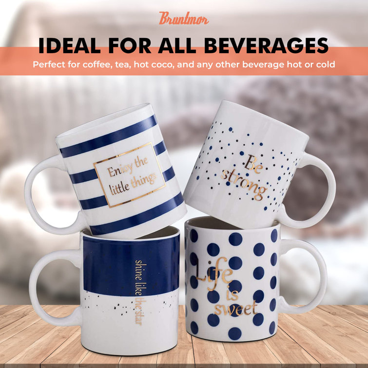 Latitude Run® Basic 18 Oz. Latte Mug (Set Of 2) & Reviews