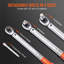 Torque Wrench, 3/8-inch Drive Click Torque Wrench 10-80ft.lb/14-110n.m, Dual-Direction Adjustable Torque Wrench Set, Mechanical Dual Range Scales Torque Wrench Kit with Adapters Extension Rod