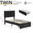 Cahlin Twin Storage Bed Frame With Storage Drawer Twin Only 1 Drawer Upholstered Adjustable Headboard Platform Bed-866117715-813259943