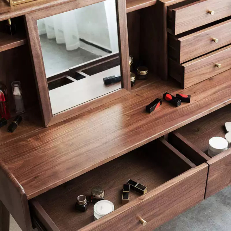 Black Walnut Solid Wood Dresser