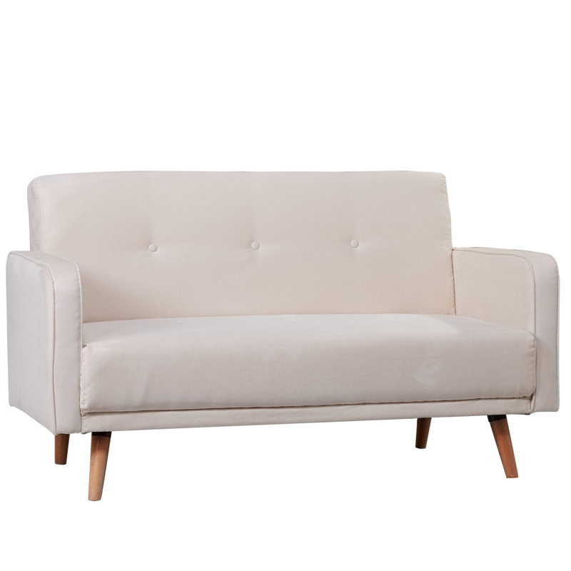 Malik 2 Seater Loveseat, Cream