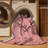 Machine Washable Soho Valentines Modern & Contemporary Abstract Rug in Brown – Rose Binding-1934728239
