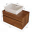 31.5 Inches Floating Single Small Bathroom Vanity With Sink-272380160