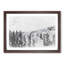 Winter Trees in Abstract - Picture Frame Graphic Art Print-55765710-55765711