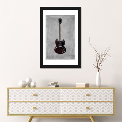 'Gibson SG Special, 1967' Graphic Art on Wrapped Canvas