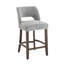 Tabouret de comptoir rembourré en bois massif-87925485-87925473