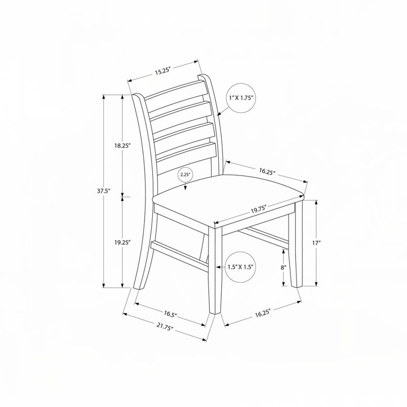 Chaises de salle à manger rembourrées