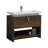 Ovando 39.4'' Single Bathroom Vanity with Acrylic Top-789004935