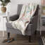 Jeté en coton imprimé diamant-716379207