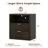 Valerica 2-Drawer Fluted Nightsatnd with Charging Station-1559768625