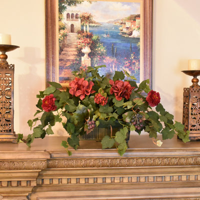 Hydrangea Arrangement in Planter