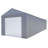 Everest 12 ft. W x 30 ft. D Metal Garage Shed
