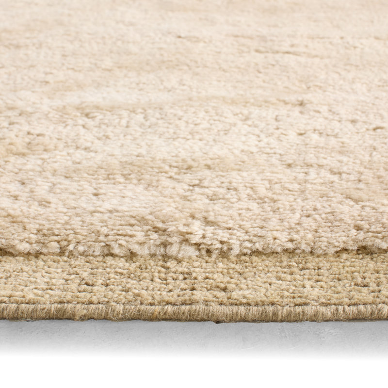 Jaipur Living Perri Handwoven Modern/Contemporary Ivory/Tan Shag Area Rug (9'X12'), Rectangle 10' x 14'