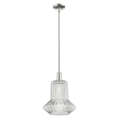 Arcadia - Springwater - 1 Light 12" Stem Hung Mini Pendant