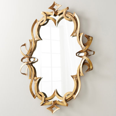 Charcroft Oval Metal Mirror