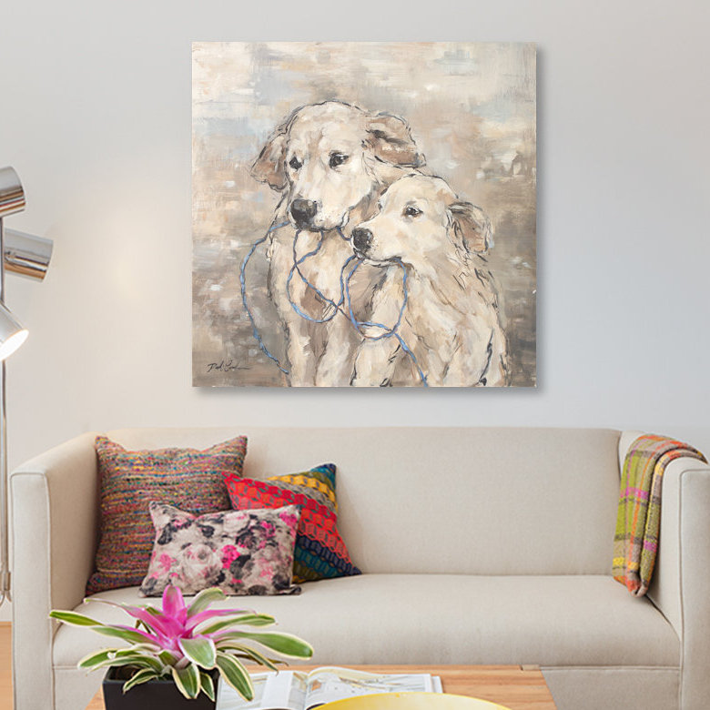 « family », reproduction sur toile, H 37 po x l 37 po x P 1,5 po, Pas de tapis, Toile tendue