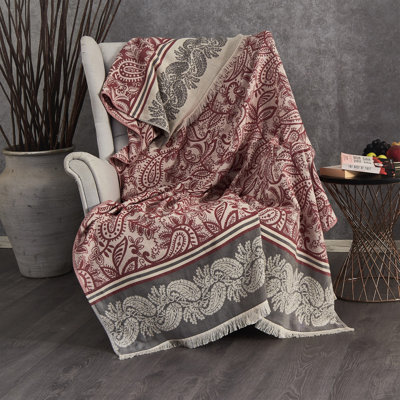 Valetta Jacquard Throw Blanket