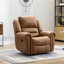 Fauteuil inclinable 40 po standard de luxe et surdimensionné en similicuir standard avec garniture cloutée (ensemble de 3)-831153069