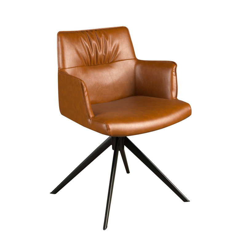 Angel Cerdá Upholstered Swivel Accent Chair