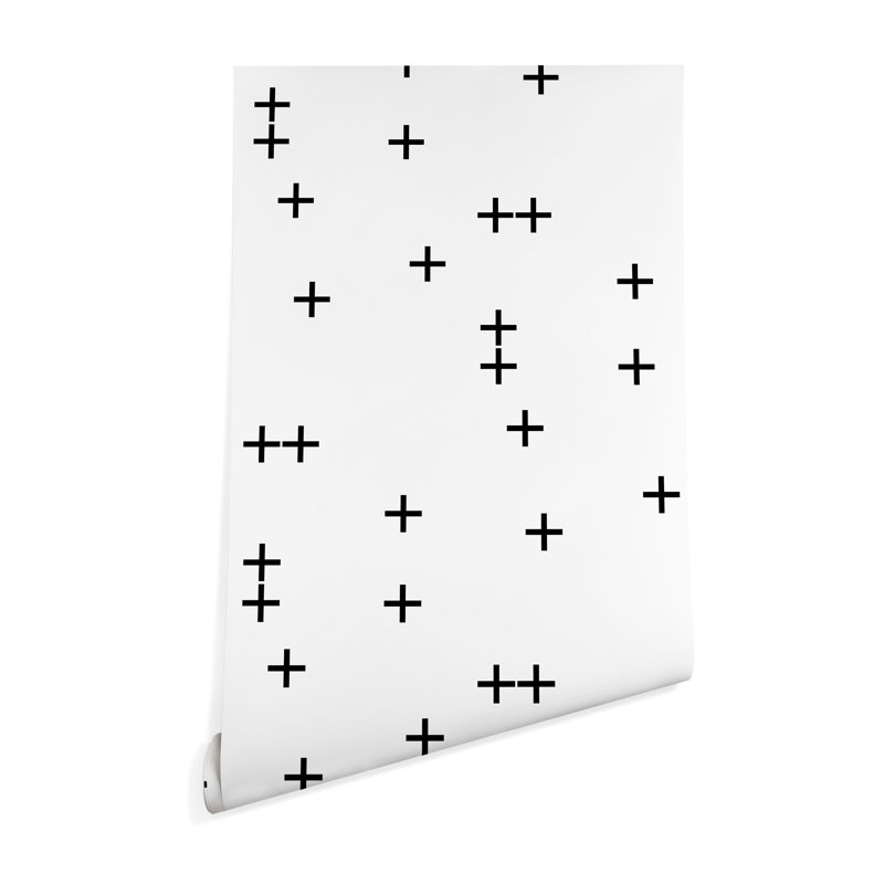 Panneau de papier peint adhésif Burstein, L 4 po x l 24 po