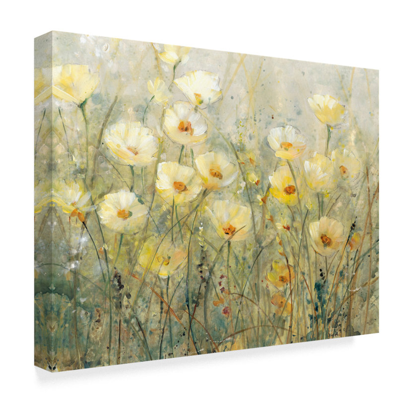 Art mural sur toile tendue - «Summer In Bloom I» par Tim Ottoole pour décoration de salon, de chambre à coucher ou de bureau - 14 x 19
