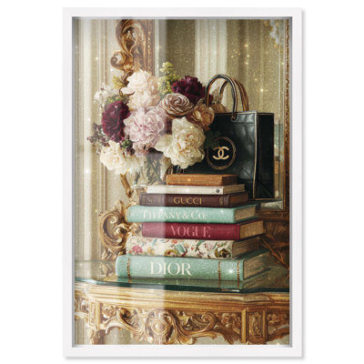 «Elegance in Ornate Glam Art Shadowbox» par Art Remedy