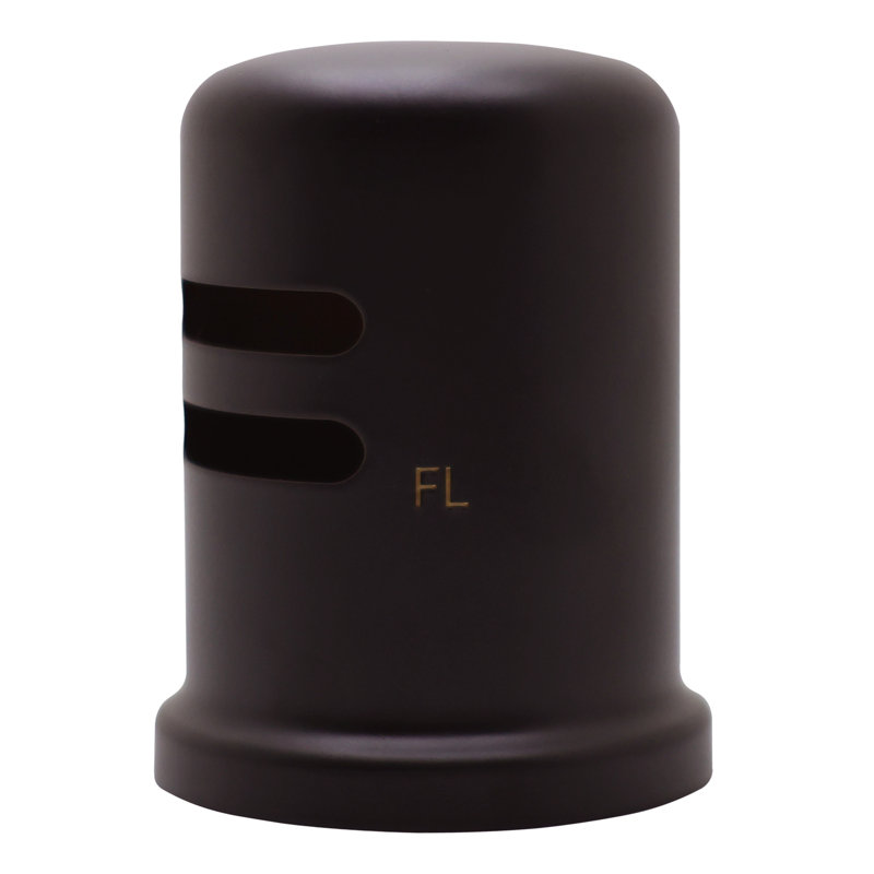 1-3/4" x 2-3/4" Solid Brass Air Gap Cap Only, Skirted, Oil Rubbed Bronze