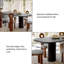 78.74"French-style retro black solid wood conference table