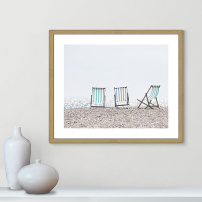 Adriatica Beach Chairs - Photograph Print
