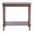 Elegant Hemenway 28'' Console Table – Neutral Finish, Turned Legs & Functional Lower Storage Shelf-353839705