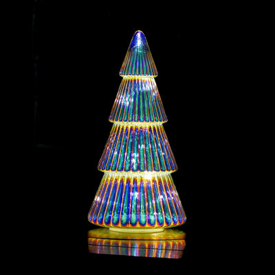 Décoration d'arbre de Noël en verre pour Noël