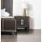 Modern Bedside Table, 1Pc Nightstand With Finger Pull, Bed Side Table