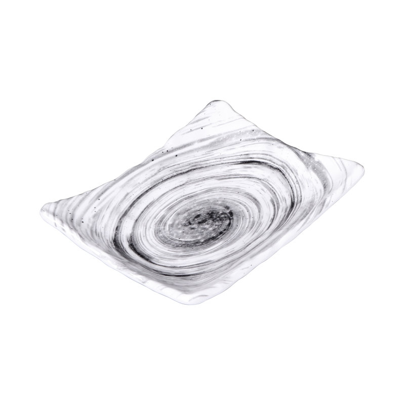 Van Gogh 7.1'' Melamine Plate, Black