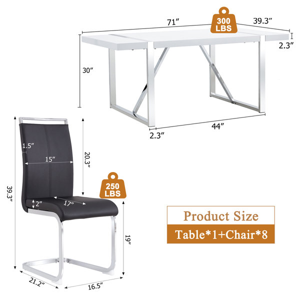 Dimensions du produit