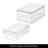 iDesign Stackable Kitchen Storage Drawer - Pull-Out Sliding Bin for Fridge, Pantry, Under-Sink, or Cabinet