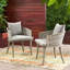 Chaise de patio en galets