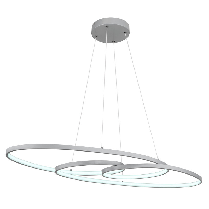 Charia 1 - Light Silver LED Pendant